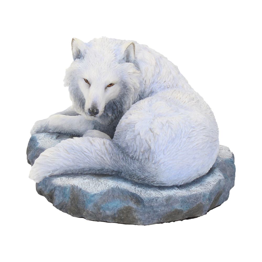 Guardian of the North Wolf Figurine by Lisa Parker Snowy Wolf Ornament - Figurines Medium (15-29cm) at Gift Moments