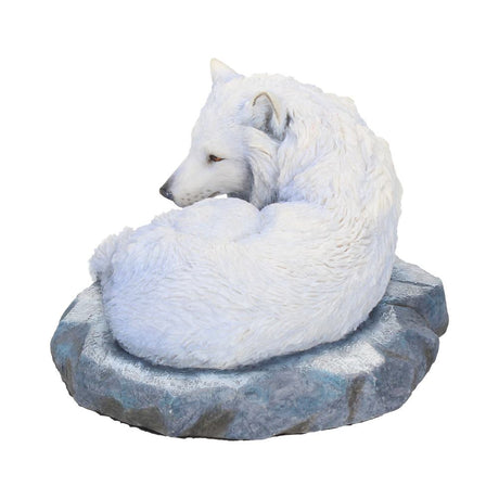 Guardian of the North Wolf Figurine by Lisa Parker Snowy Wolf Ornament - Figurines Medium (15-29cm) at Gift Moments