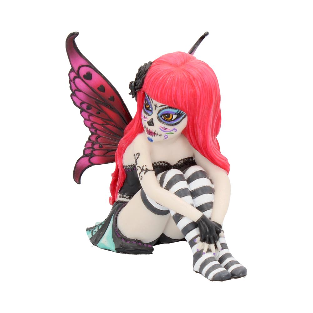 Valentina Figurine Sugar Skull Fairy Ornament - Figurines Small (Under 15cm) at Gift Moments