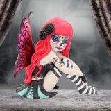 Valentina Figurine Sugar Skull Fairy Ornament - Figurines Small (Under 15cm) at Gift Moments