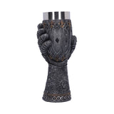 Medieval Lion Heart Gauntlet Armour Goblet - Goblets & Chalices at Gift Moments