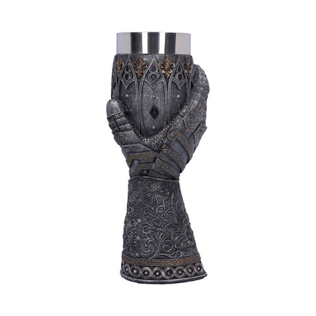 Medieval Lion Heart Gauntlet Armour Goblet Default Title - Goblets & Chalices at Gift Moments