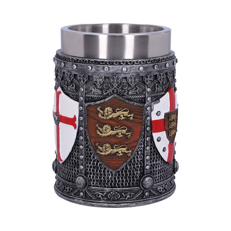 English Shield and Sigil Tankard 13.5cm - Tankards at Gift Moments