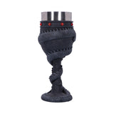 Black Chinese Dragon Coil Goblet Wine Glass - Goblets & Chalices at Gift Moments