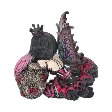 Little Shadows Lolita Figurine Gothic Fairy and Sugar Skull Ornament - Figurines Medium (15-29cm) at Gift Moments