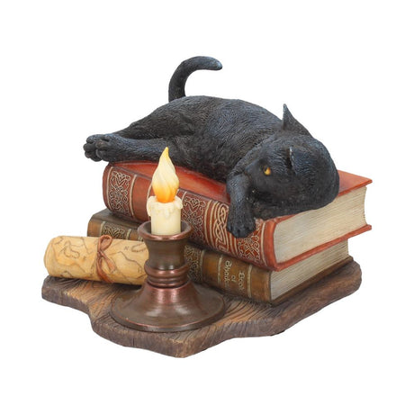 Witching Hour Cat Figurine by Lisa Parker Black Cat & Candle Ornament - Figurines Medium (15-29cm) at Gift Moments