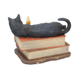 Witching Hour Cat Figurine by Lisa Parker Black Cat & Candle Ornament - Figurines Medium (15-29cm) at Gift Moments