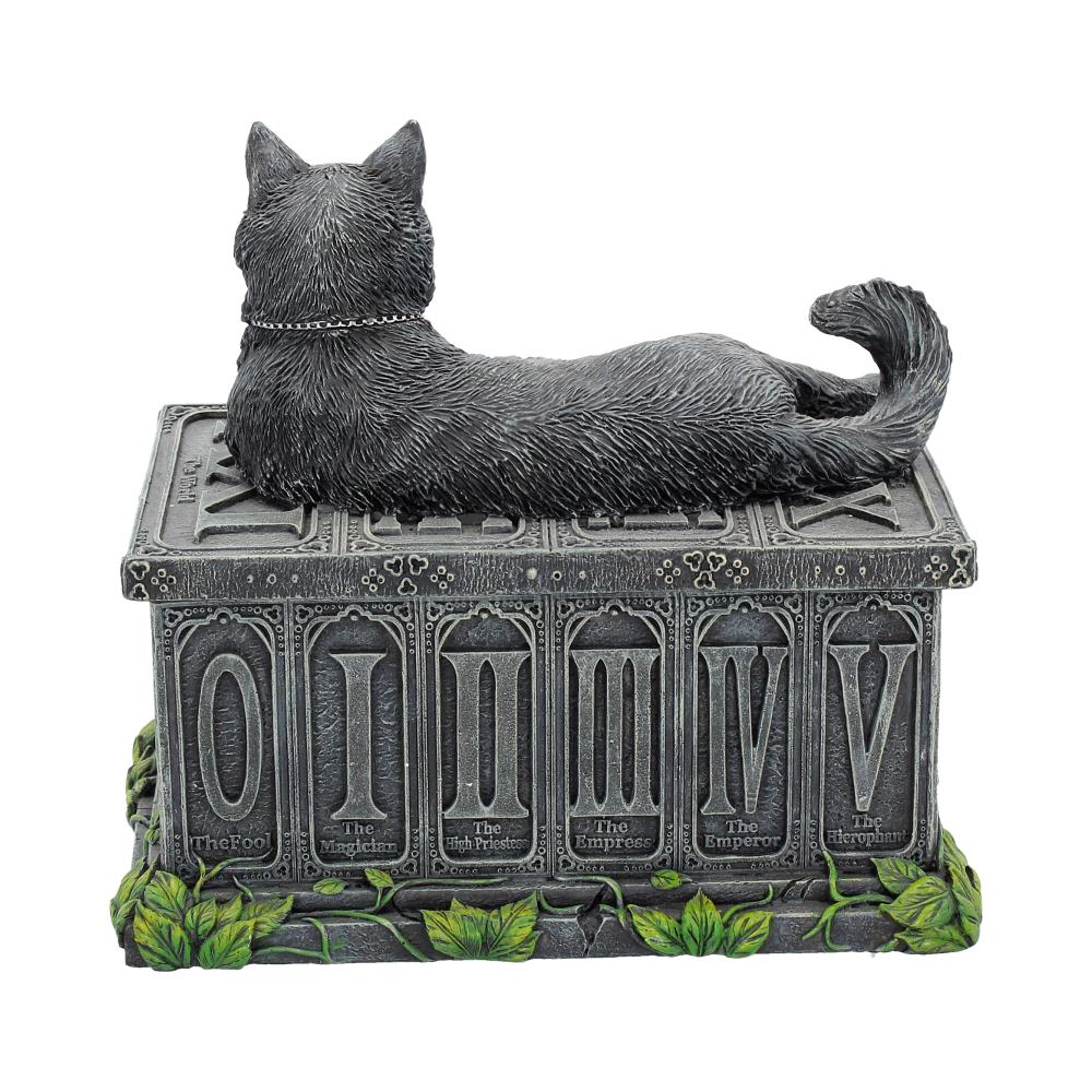 Fortune's Watcher Cat Familiar Tarot Box - Boxes at Gift Moments