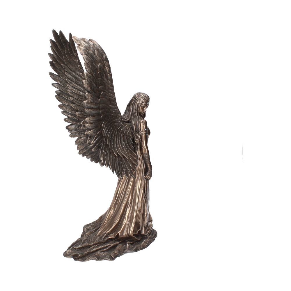 Large Anne Stokes Spirit Guide Bronze Ornament 43cm - Figures & Collectables at Gift Moments