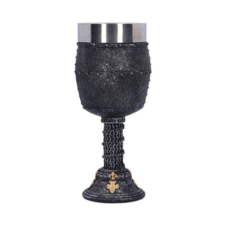 Crusader Medieval Knight Chainmail Wine Goblet - Goblets & Chalices at Gift Moments