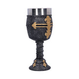 Crusader Medieval Knight Chainmail Wine Goblet - Goblets & Chalices at Gift Moments