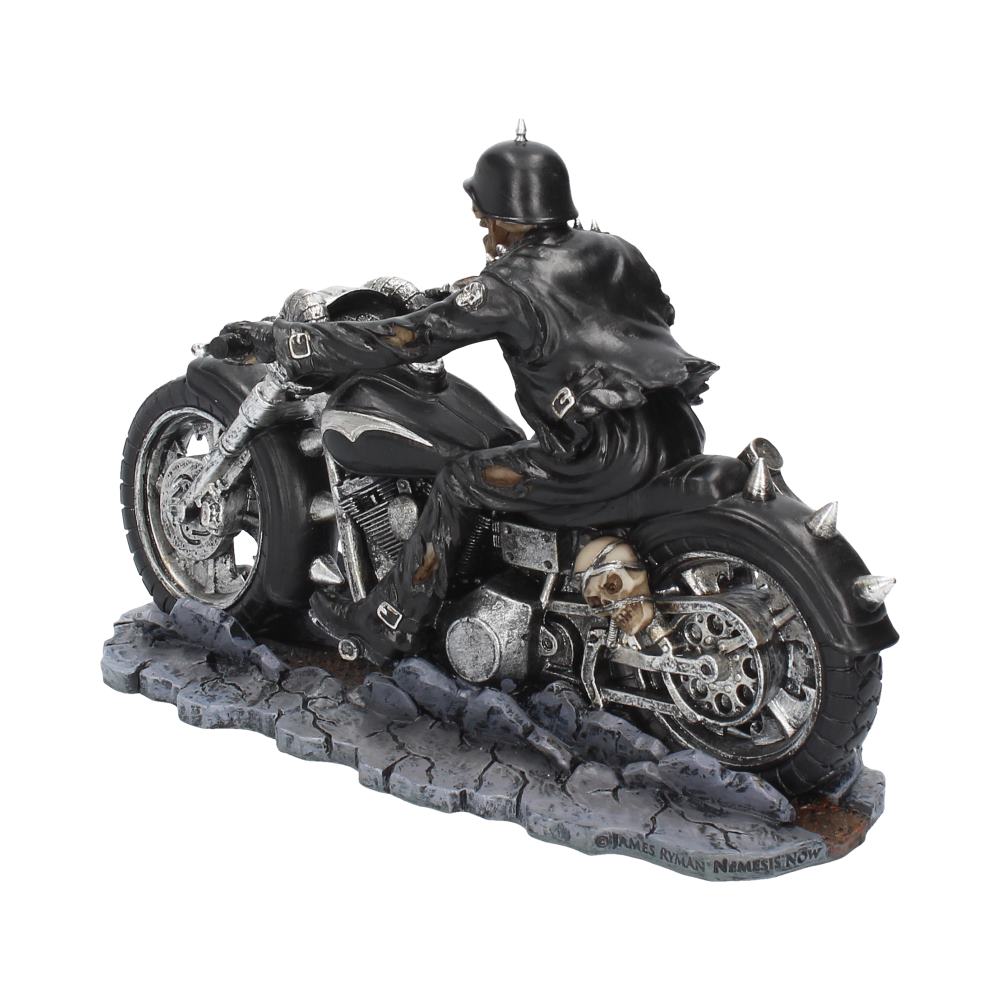 Hell on the Highway Skeleton Motorbike Ornament Figurine by James Ryman - Figurines Medium (15-29cm) at Gift Moments