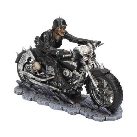 Hell on the Highway Skeleton Motorbike Ornament Figurine by James Ryman Default Title - Figures & Collectables at Gift Moments