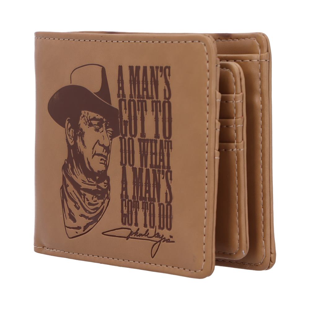 John Wayne Quote Wallet by Nemesis Now - Wallets at Gift Moments