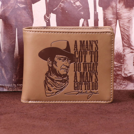 John Wayne Quote Wallet by Nemesis Now - Wallets at Gift Moments