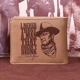 John Wayne Quote Wallet by Nemesis Now - Wallets at Gift Moments