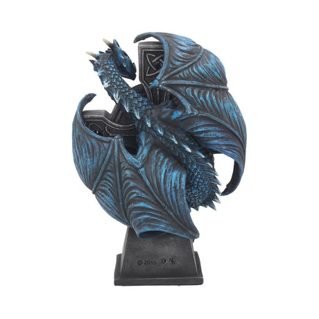 Draco Clock by Anne Stokes 17.8cm - Clocks at Gift Moments