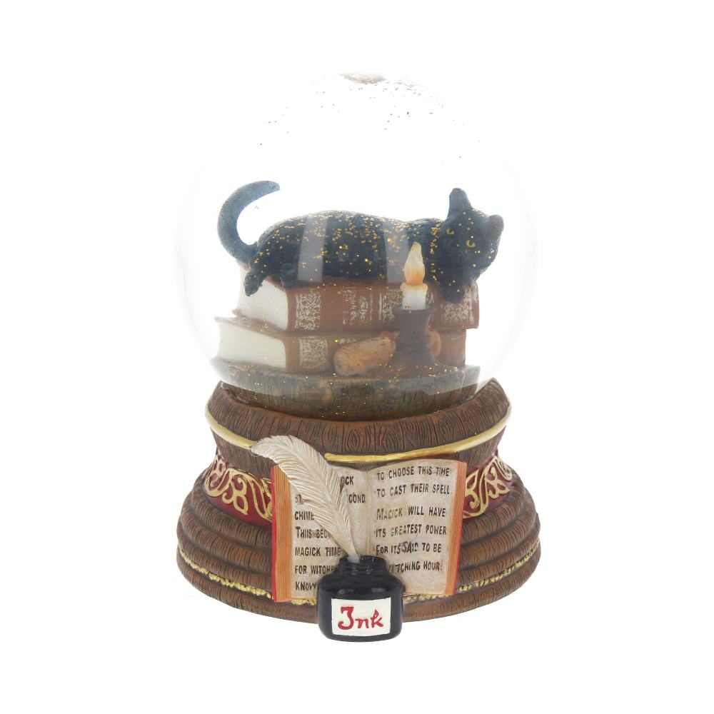 Lisa Parker Witching Hour Cat Snowglobe Default Title - Snow Globes at Gift Moments