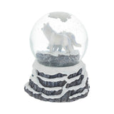 Lisa Parker Warriors of Winter Wolf Snowglobe - Snow Globes at Gift Moments