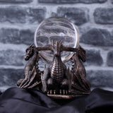 Bronze Dragons Prophecy Mythical Crystal Ball Holder - Crystal Balls & Holders at Gift Moments