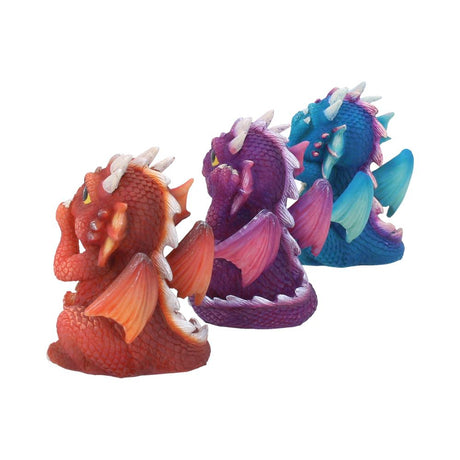 Three Wise Dragonlings Figurines Dragon Ornaments - Figurines Small (Under 15cm) at Gift Moments