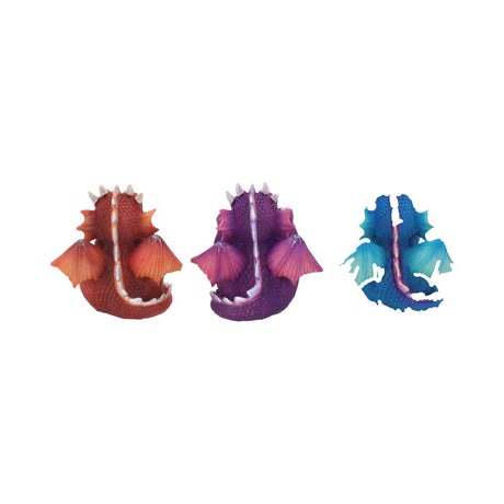 Three Wise Dragonlings Figurines Dragon Ornaments - Figurines Small (Under 15cm) at Gift Moments