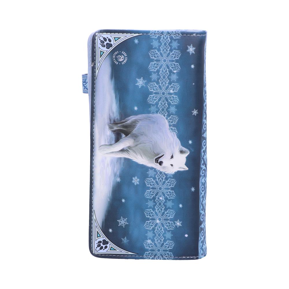 Anne Stokes Winter Guardians Wolf Embossed Purse - Purses at Gift Moments