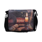 Witching Hour Cat Messenger Bag by Lisa Parker Default Title - Bags at Gift Moments