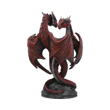 Dragon Heart Anne Stokes Valentines Edition romantic gothic candle holder - Candles & Holders at Gift Moments