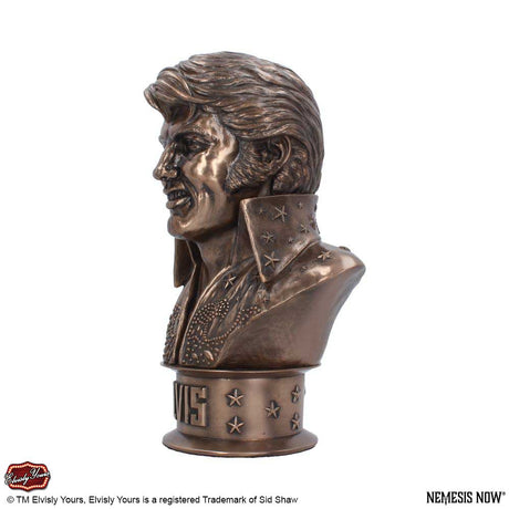 Elvisly Yours Elvis Presley Bust 33cm - Figures & Collectables at Gift Moments