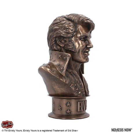 Elvisly Yours Elvis Presley Bust 33cm - Figures & Collectables at Gift Moments