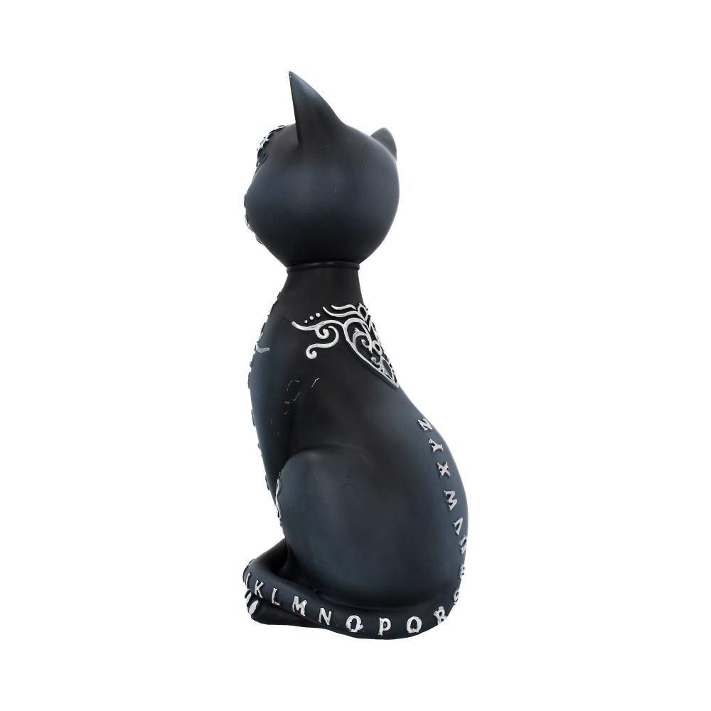 Mystic Kitty Figurine Spirit Board Black Cat Ornament - Figurines Medium (15-29cm) at Gift Moments