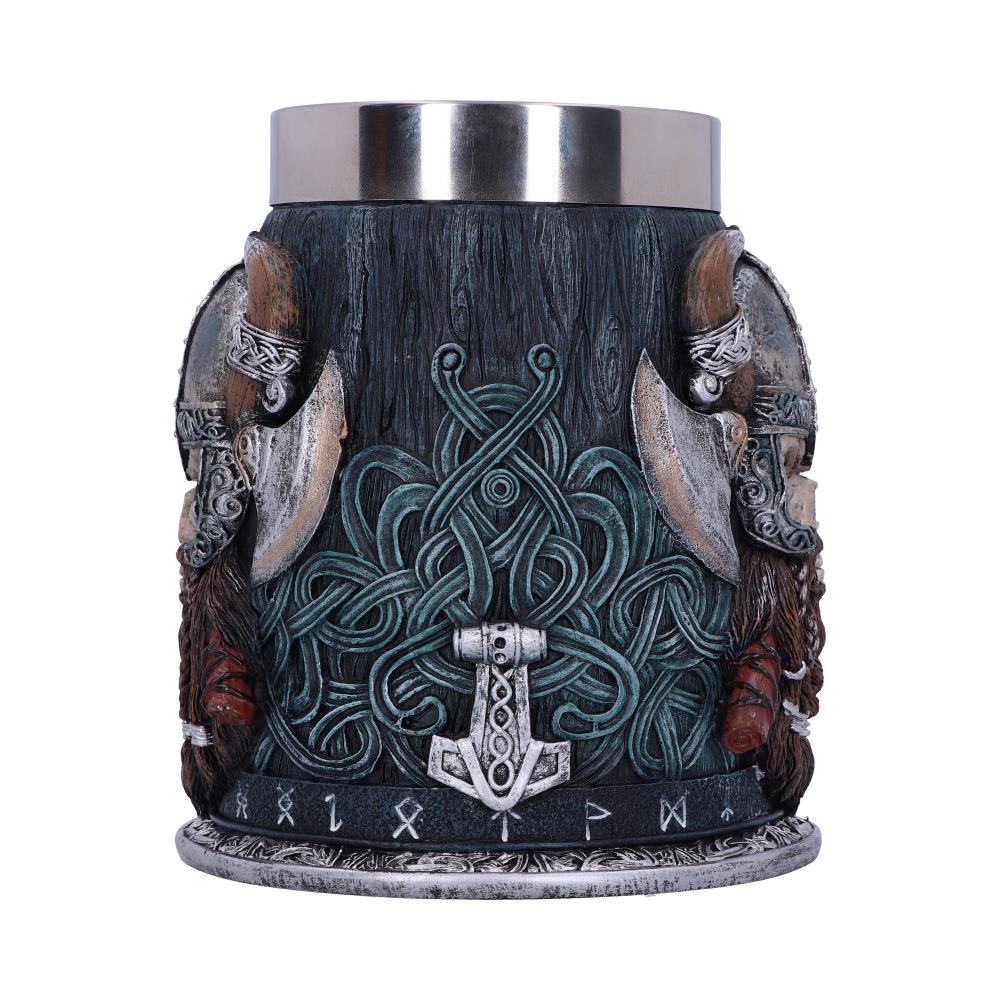 Danegeld Viking Tankard with removable stainless steel insert - Tankards at Gift Moments