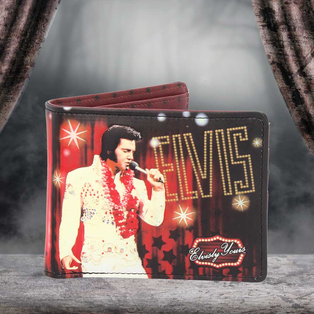 Elvisly Yours Red Wallet: 1 - Wallets By Elvis Presley