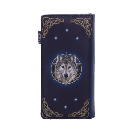 Lisa Parker Wild One Wolf Embossed Purse Wallet - Purses at Gift Moments