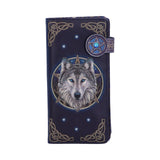 Lisa Parker Wild One Wolf Embossed Purse Wallet Default Title - Purses at Gift Moments