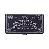 Spirit Board Embossed Purse Ouija Wallet Black 18.5cm - Purses at Gift Moments