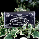 Spirit Board Embossed Purse Ouija Wallet Black 18.5cm - Purses at Gift Moments