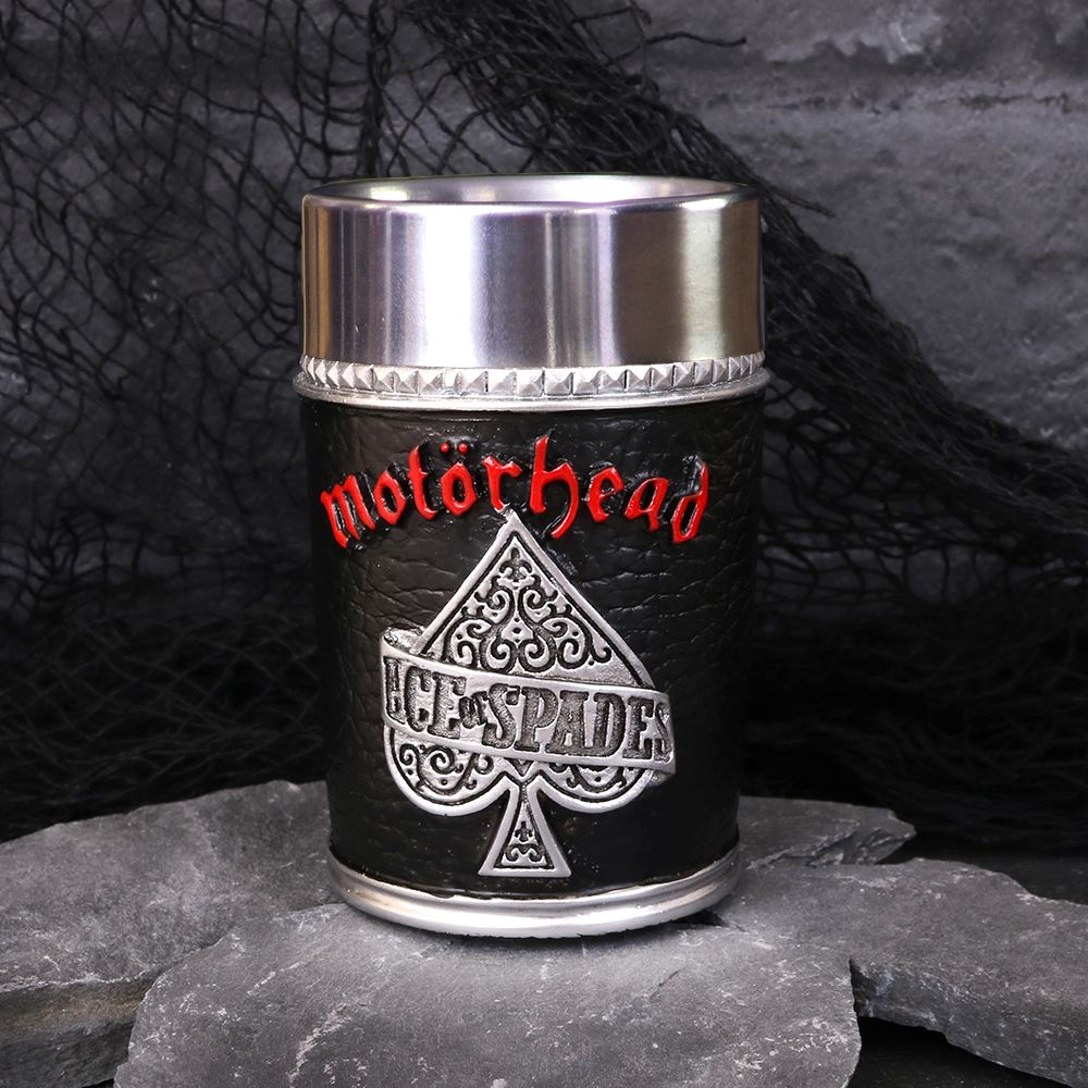 Motorhead Ace of Spades Warpig Shot Glass - Shot Glasses at Gift Moments