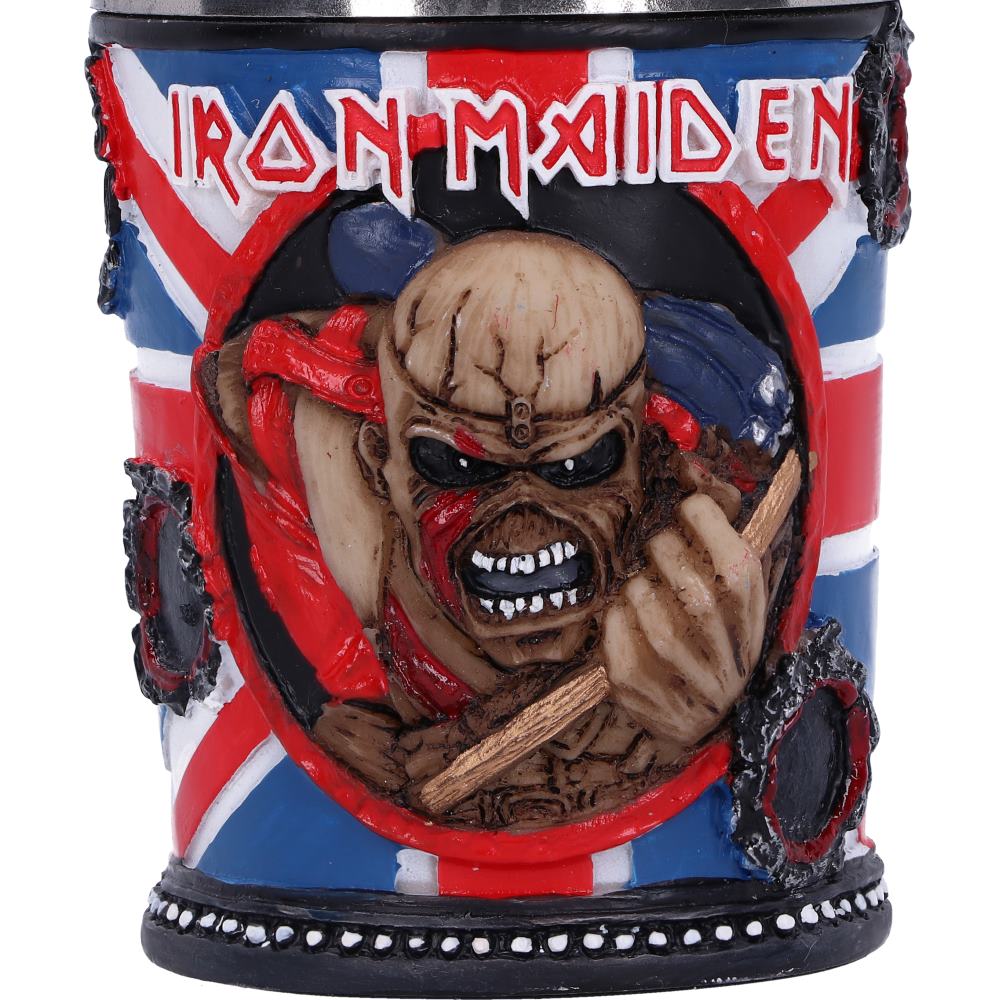 Iron Maiden Eddie The Trooper Shot Glass - Shot Glasses at Gift Moments