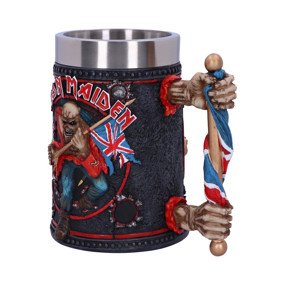 Iron Maiden Eddie The Trooper Tankard Mug - Tankards at Gift Moments