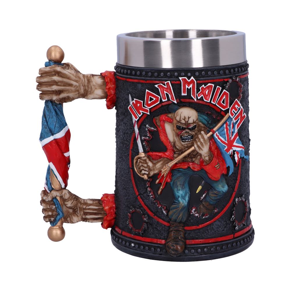 Iron Maiden Eddie The Trooper Tankard Mug - Tankards at Gift Moments