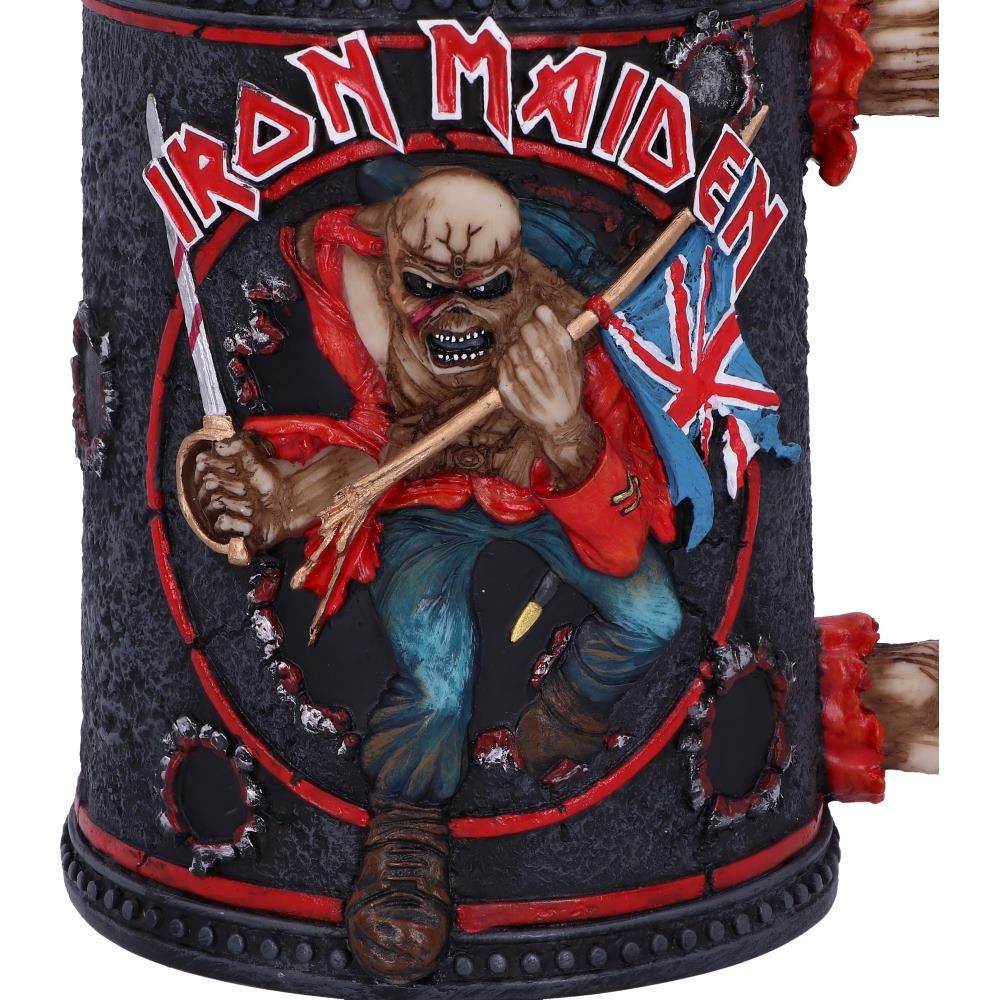 Iron Maiden Eddie The Trooper Tankard Mug - Tankards at Gift Moments