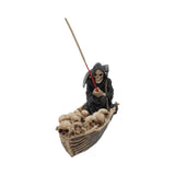 The Ferryman Grim Reaper River Styx Skeleton Incense Holder - Incense Holders at Gift Moments