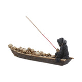 The Ferryman Grim Reaper River Styx Skeleton Incense Holder - Incense Holders at Gift Moments