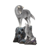 Guidance Ornament Wolf and Pup Figurine by Lisa Parker Default Title - Figurines Medium (15-29cm) at Gift Moments