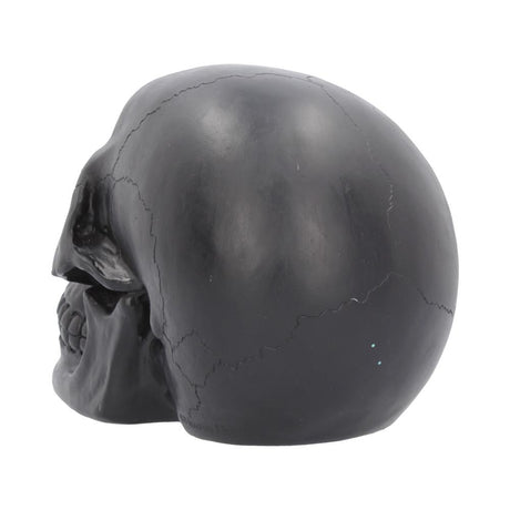 Geode Skull Black Purple Gothic Glitter Skull Figurine - Figurines Medium (15-29cm) at Gift Moments