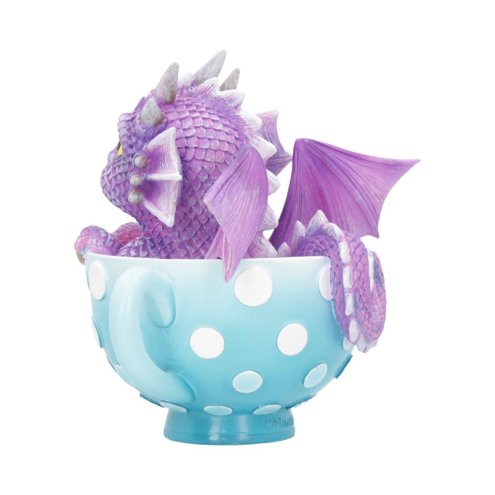 Cutieling Figurine Cute Dragon in a Teacup Ornament - Figurines Small (Under 15cm) at Gift Moments