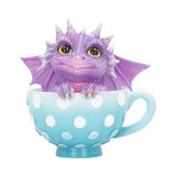 Cutieling Figurine Cute Dragon in a Teacup Ornament Default Title - Figurines Small (Under 15cm) at Gift Moments