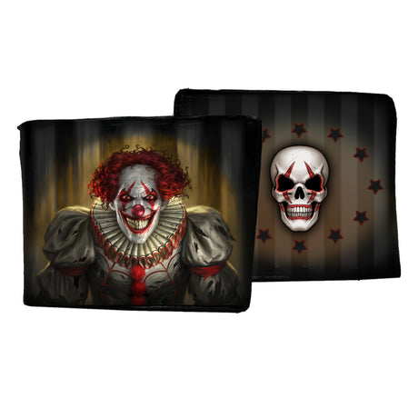 James Ryman Evil Clown Wallet Gothic Horror Scary Purse Default Title - Wallets at Gift Moments